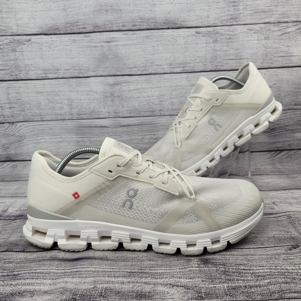 On Running Cloudflyer 4 Men's Size 11.5 White Stability Sneakers 3MF10262852
